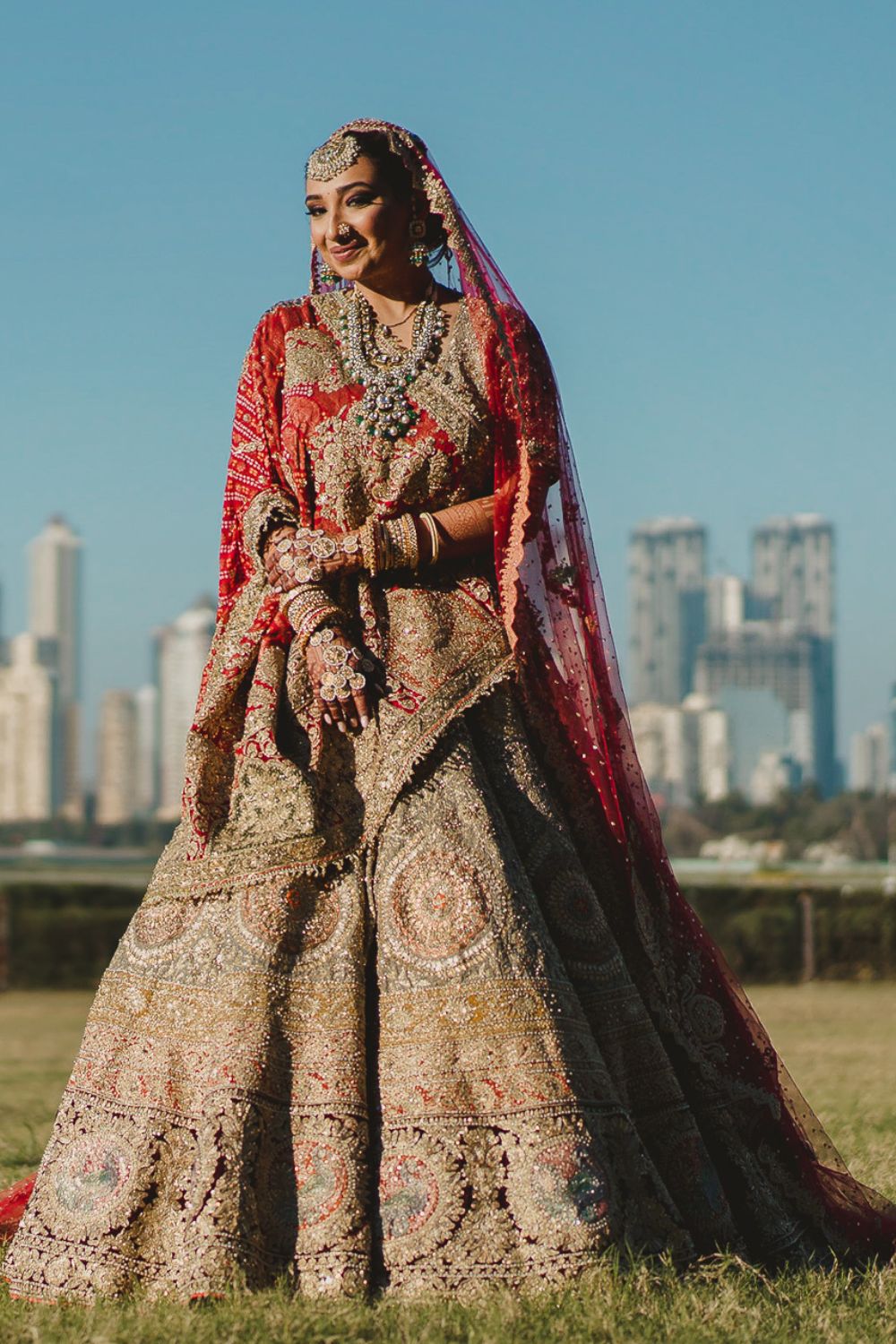 Pale grey Lehenga Set – Rimple & Harpreet