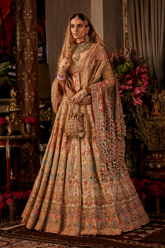 Earthy Gold Lehenga