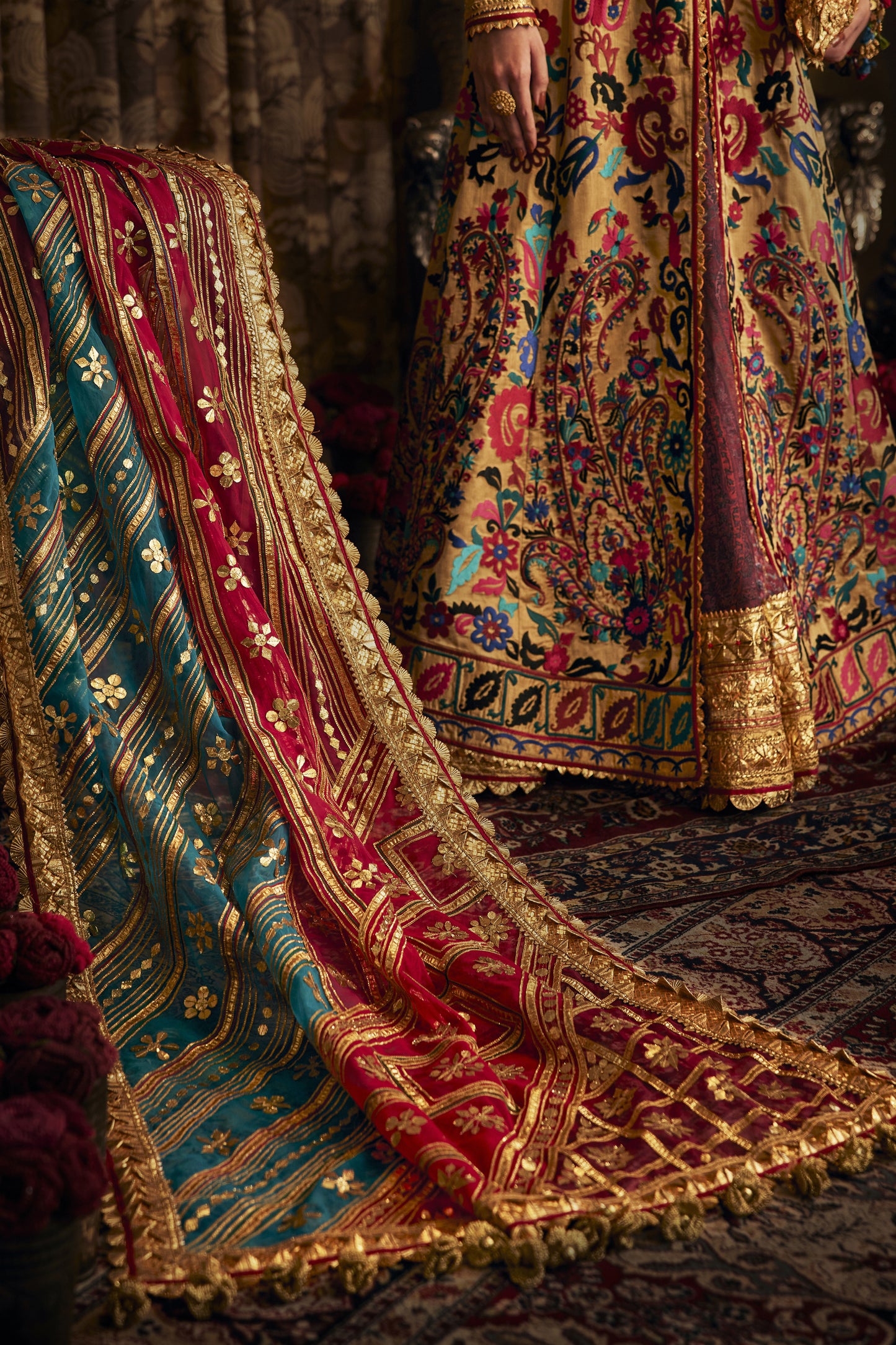 Earthy Gold Lehenga