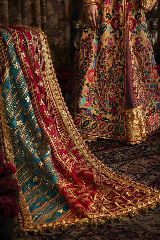 Earthy Gold Lehenga