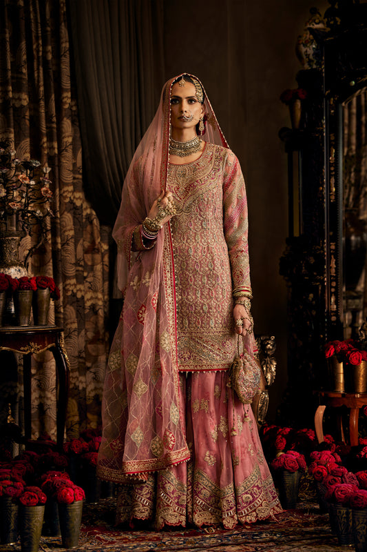 Blush Pink Tulle Sharara