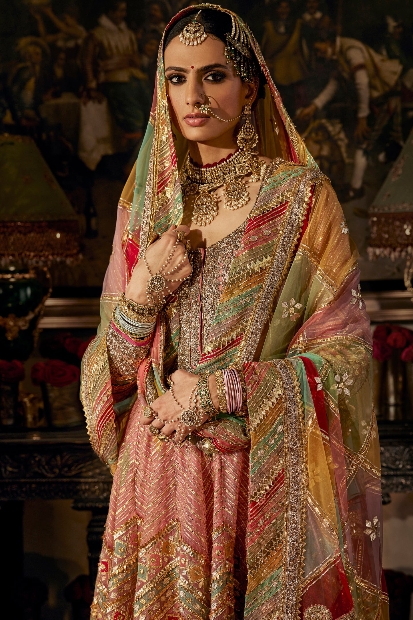 Earthy Pink Tulle Kalidar