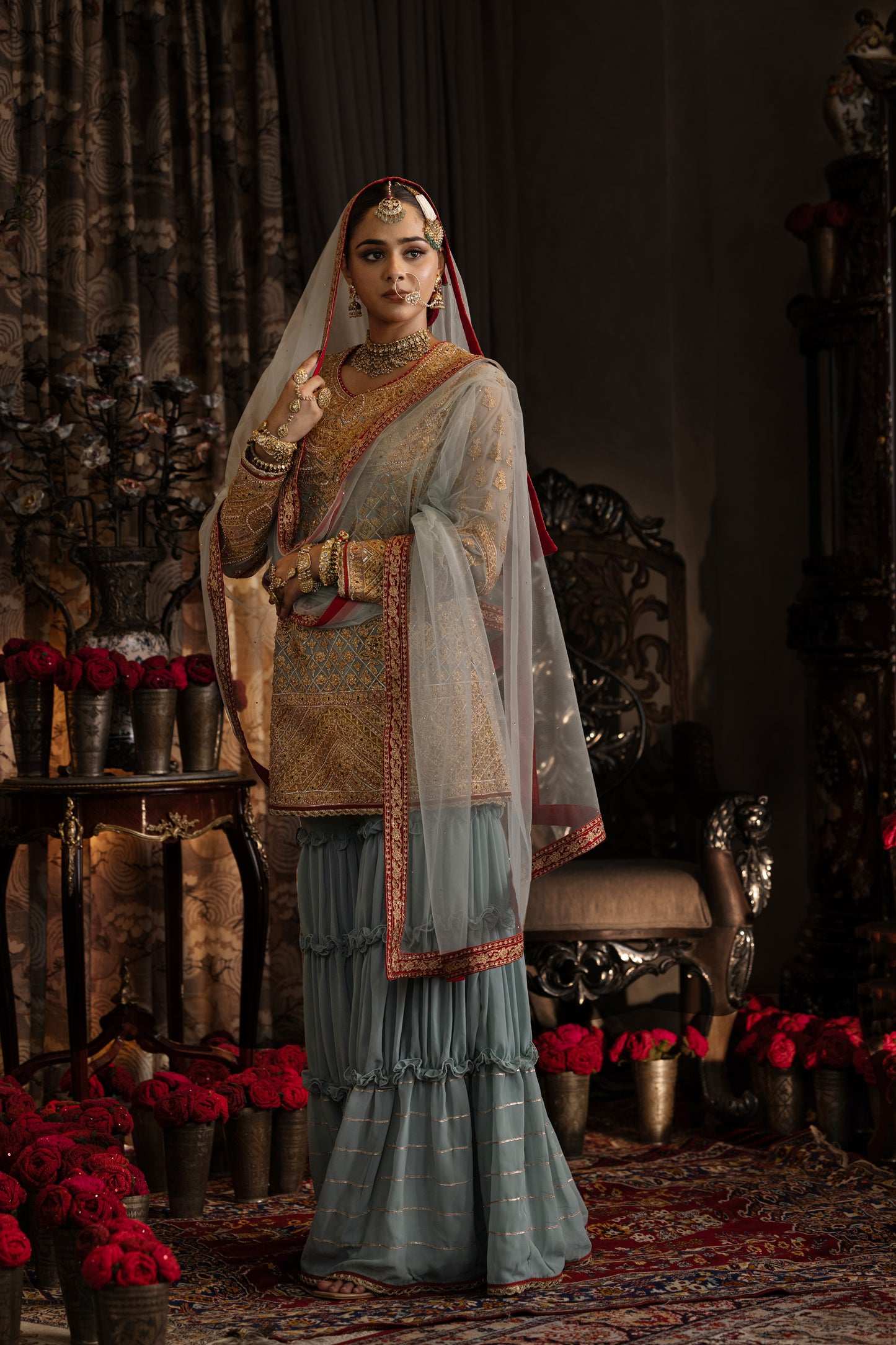 Ice Blue Sharara