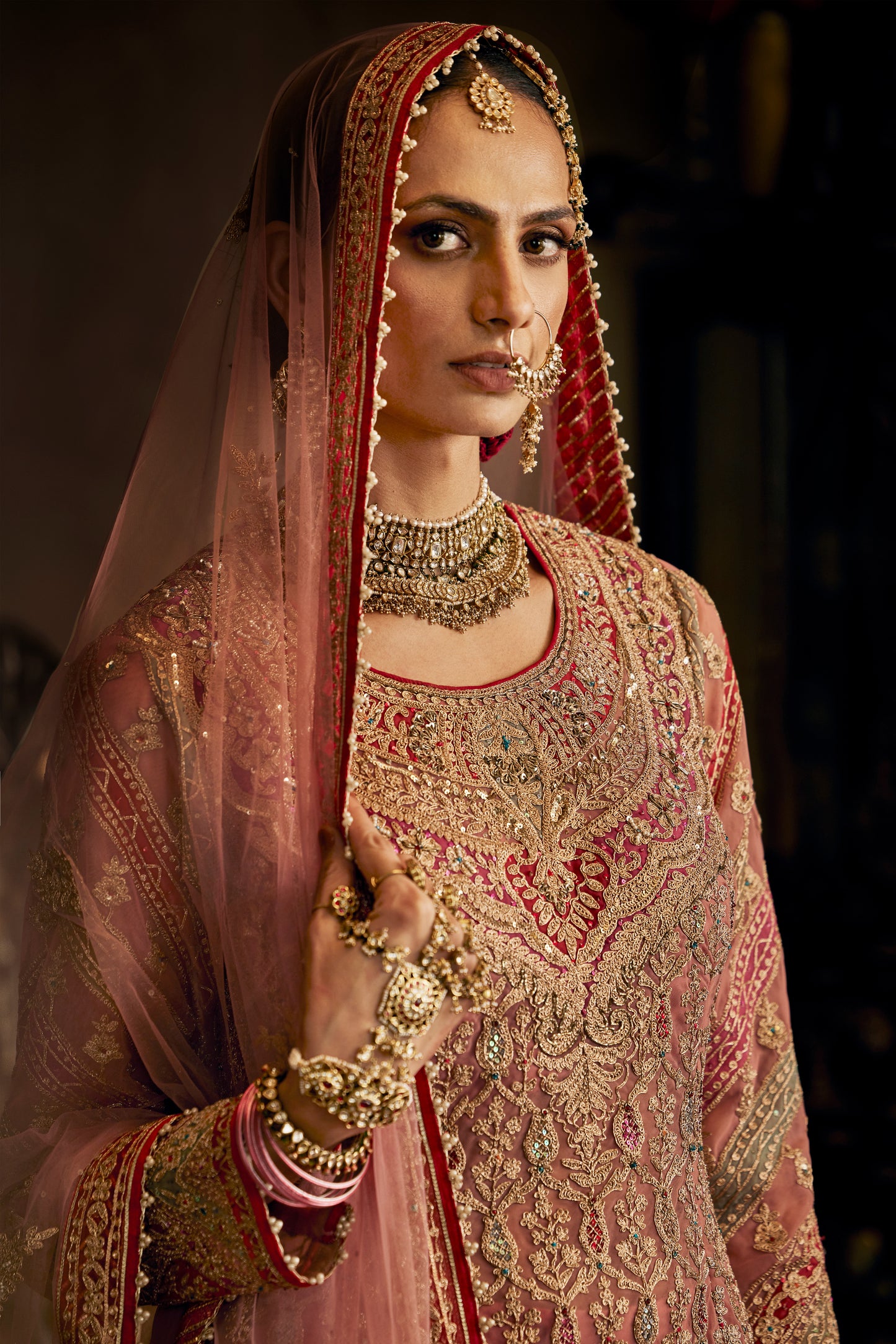 Blush Pink Tulle Sharara