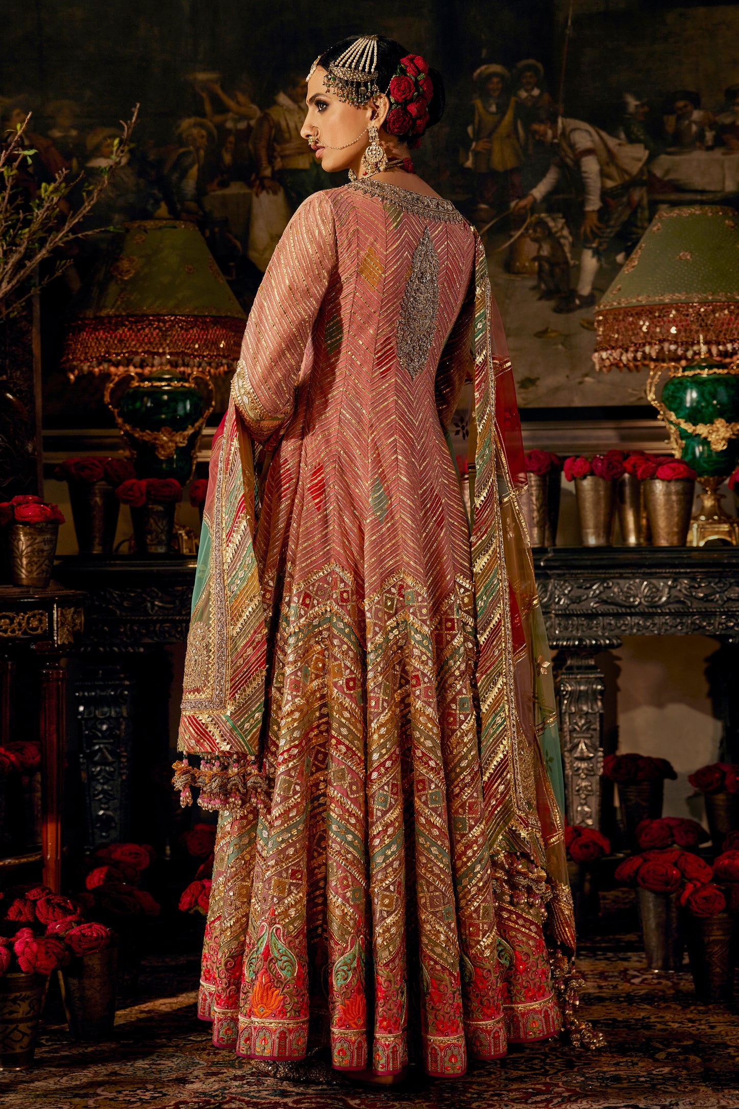 Earthy Pink Tulle Kalidar