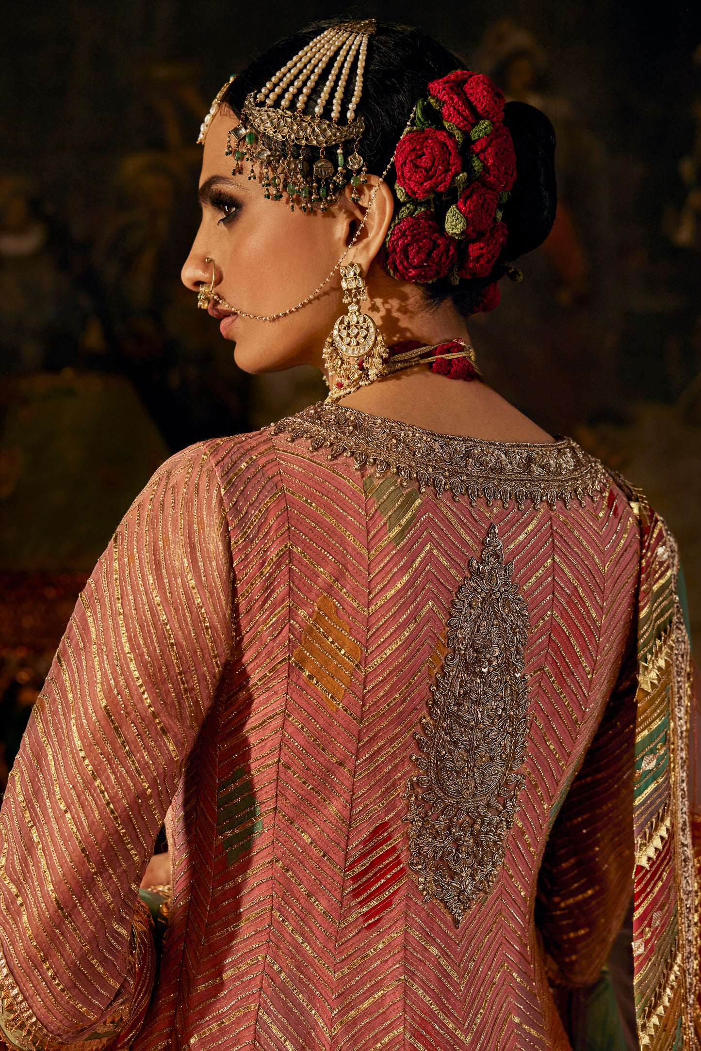 Earthy Pink Tulle Kalidar