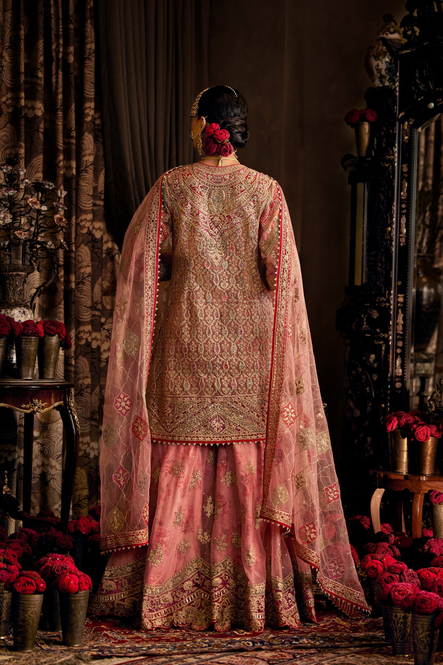 Blush Pink Tulle Sharara