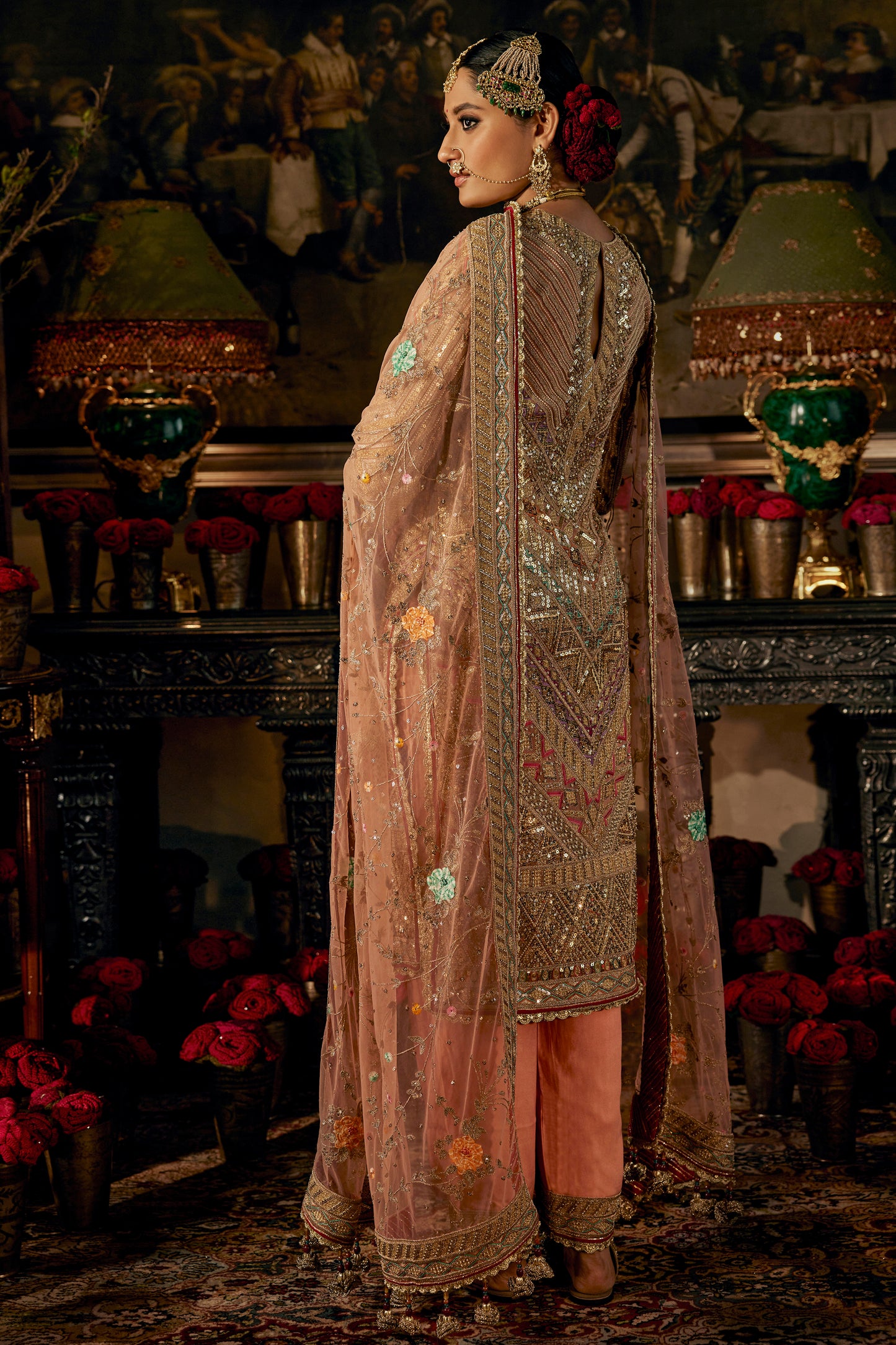 Earthy Peach Kurta Set