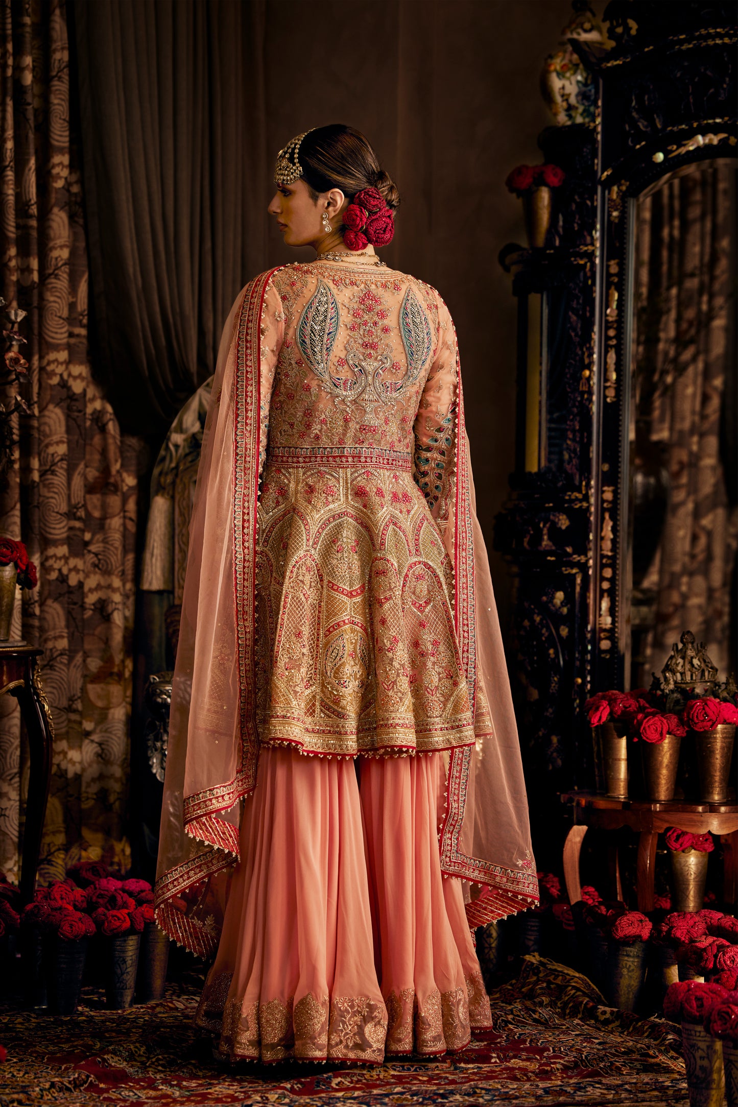 Pink Tulle Sharara