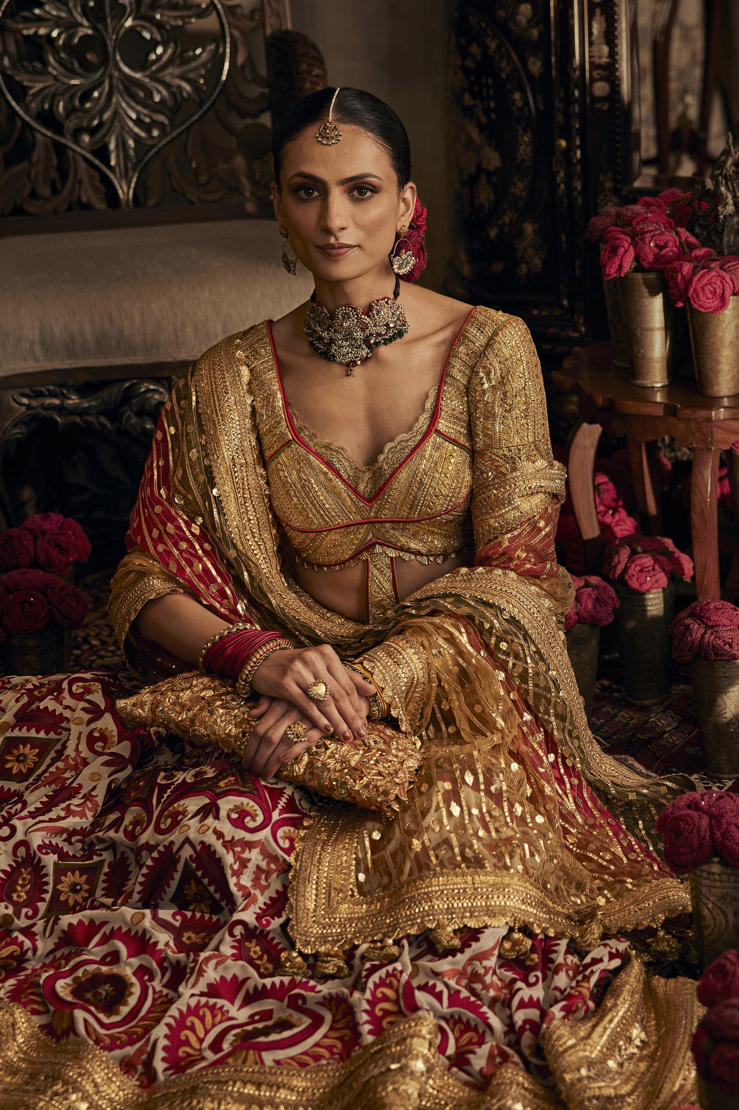 Ivory Lehenga