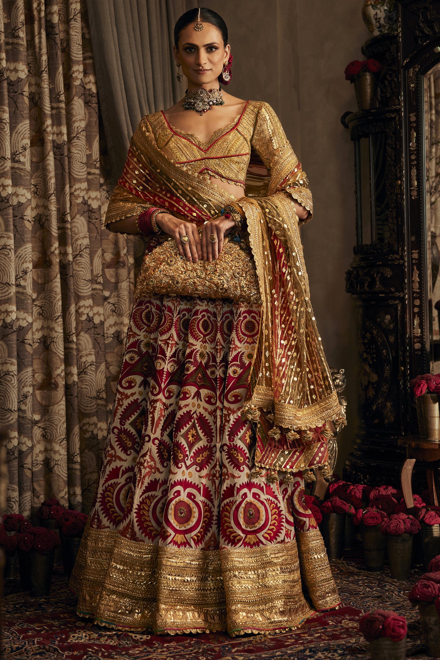 Ivory Lehenga