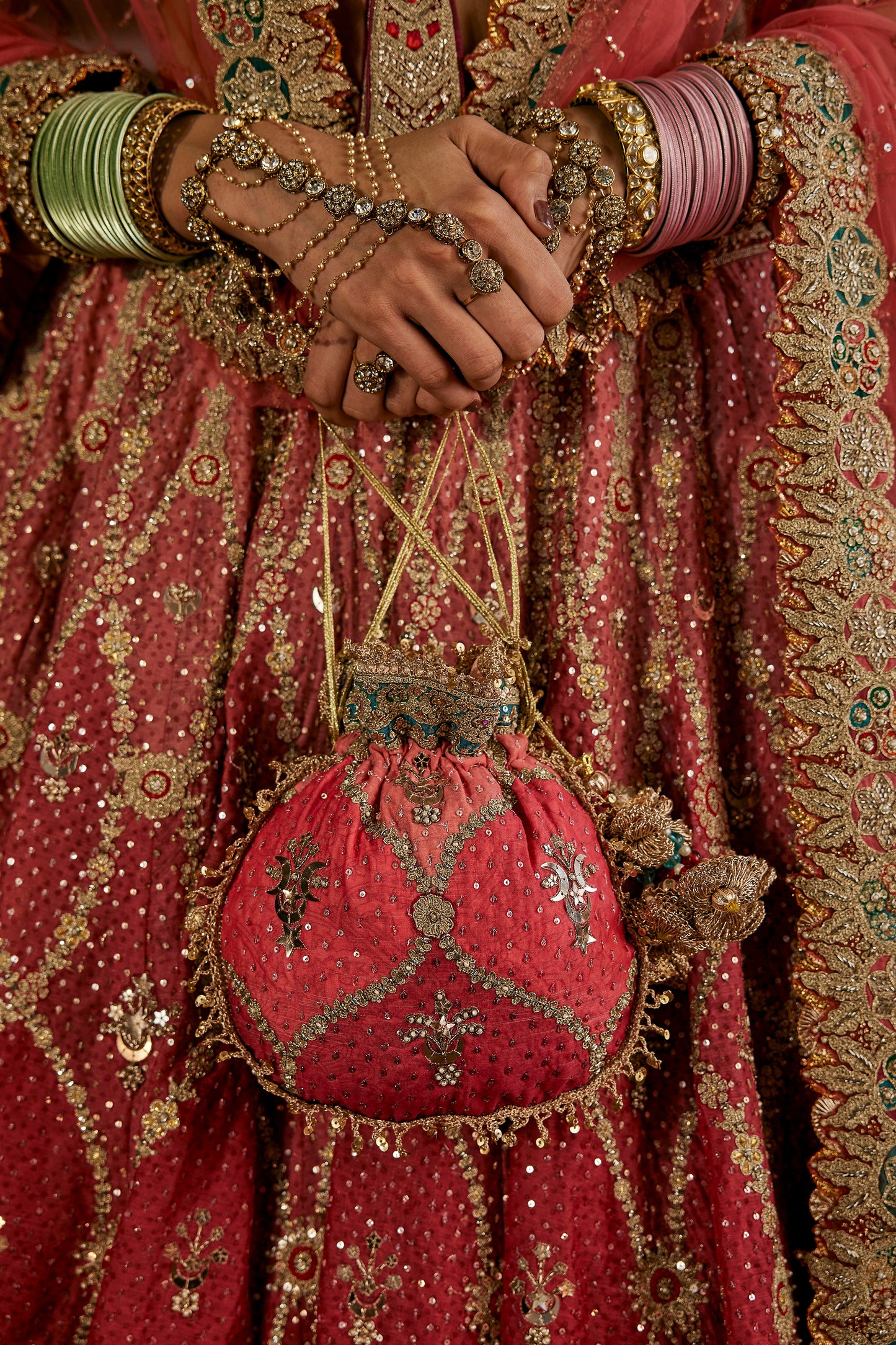 Royal Ruby Silk Lehenga