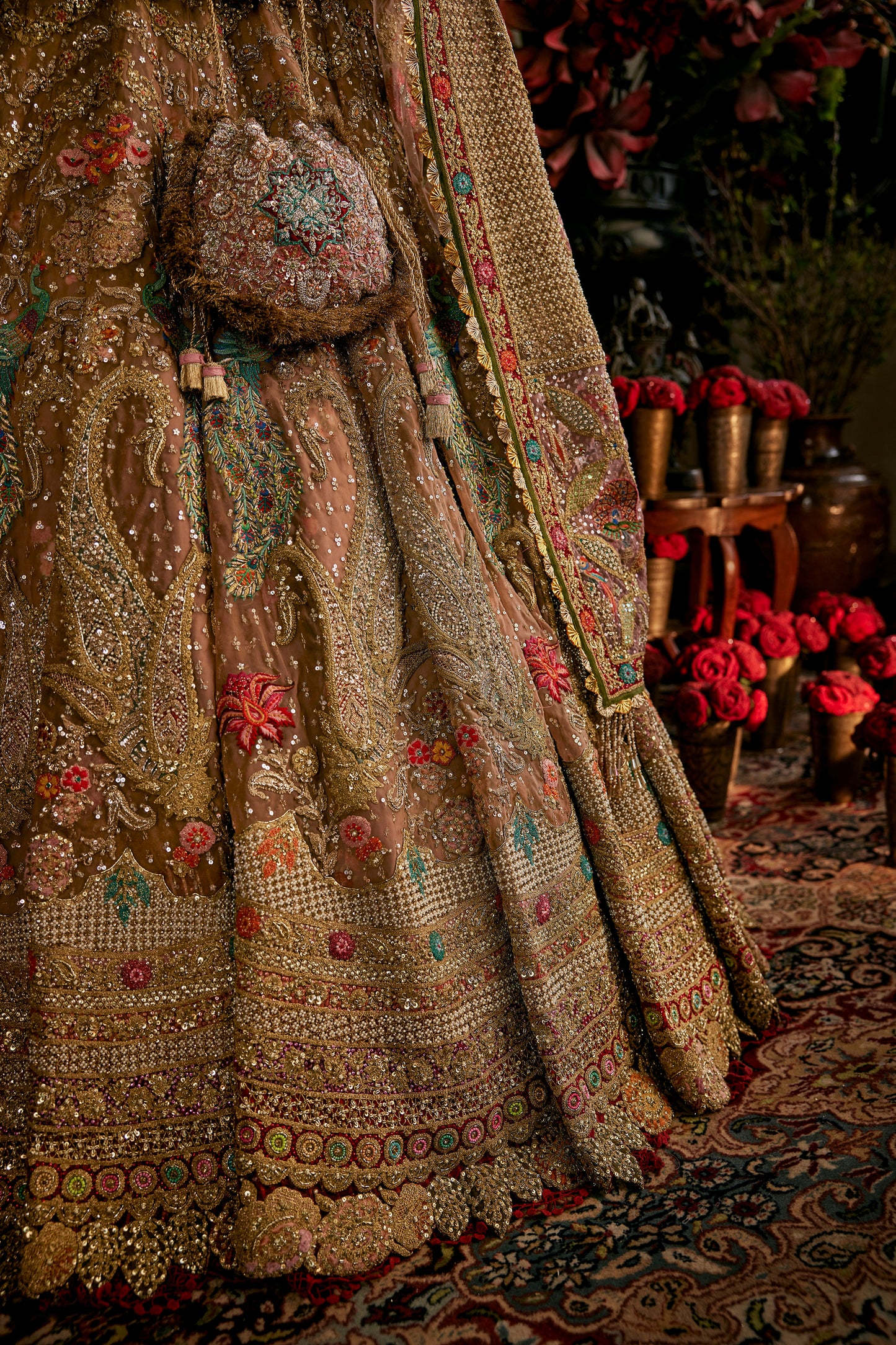 Earthy Blush Pink Lehenga