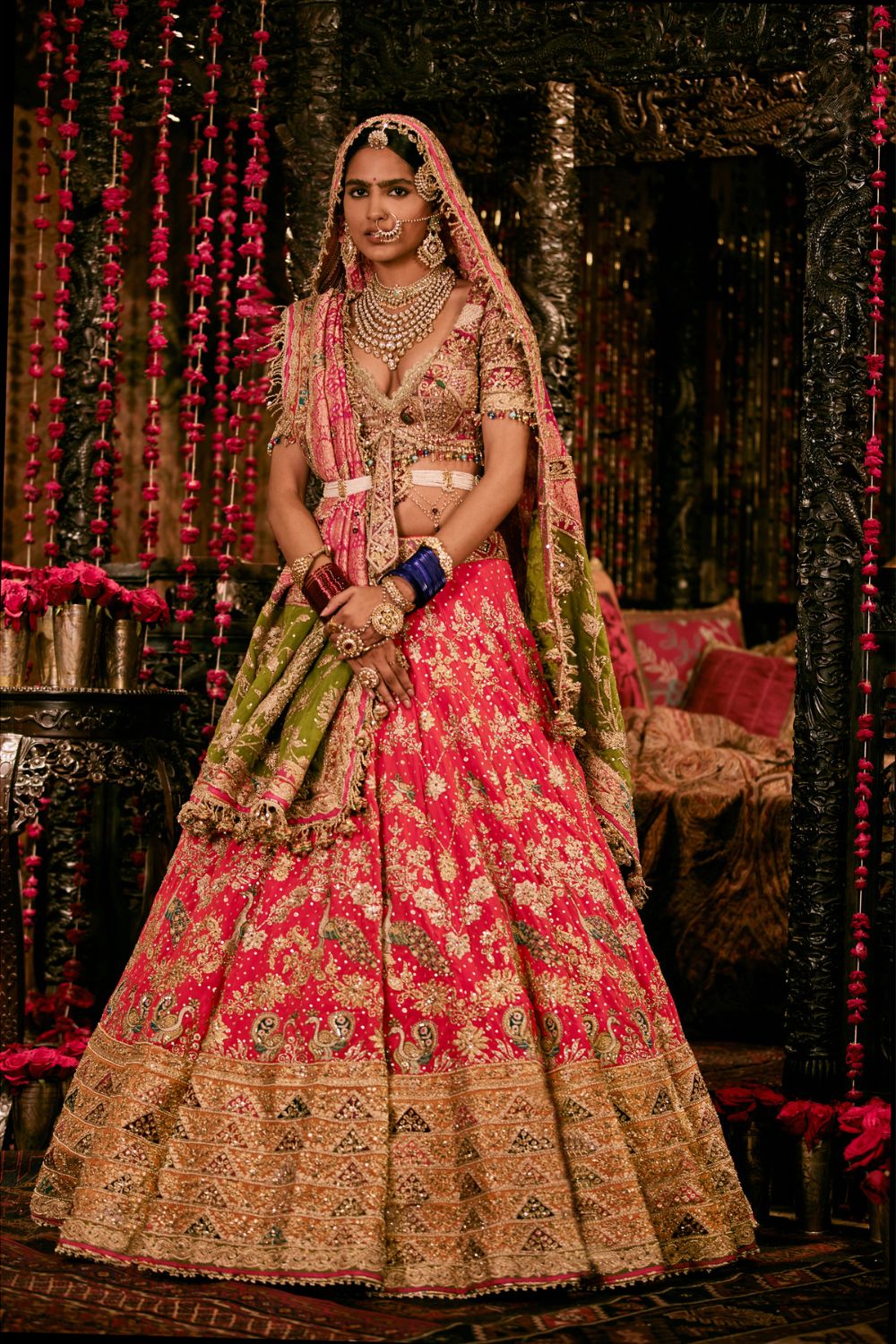 Bridal Marriage Wear Designer Lehenga Choli | Sagaai Sangeet Special