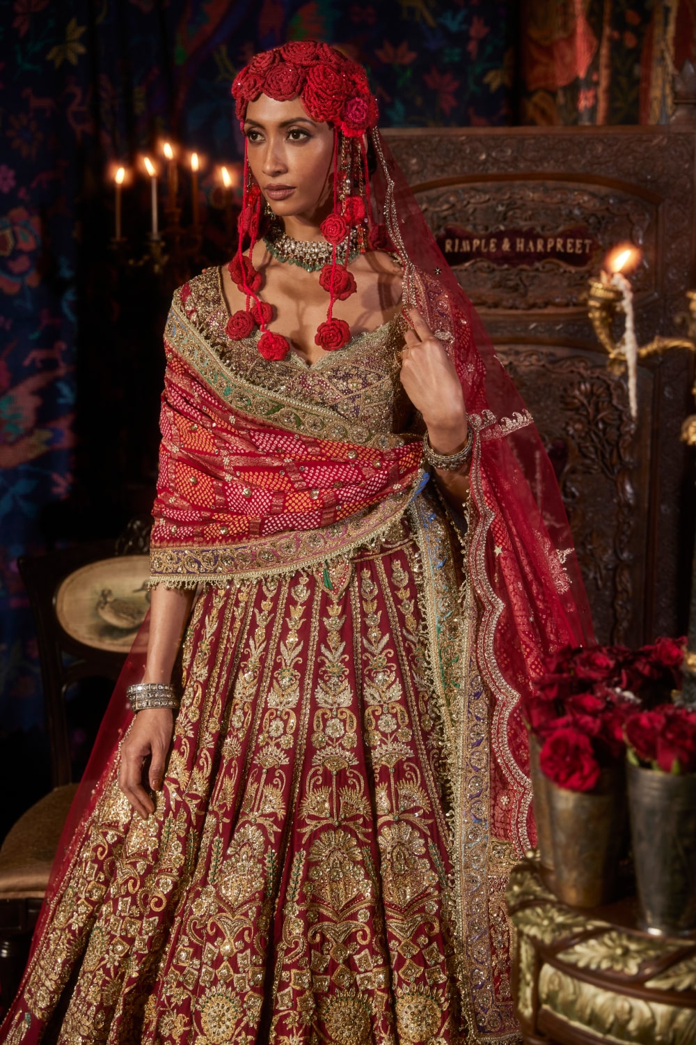 A blush pink tulle and silk... - Rimple and Harpreet Narula | Facebook
